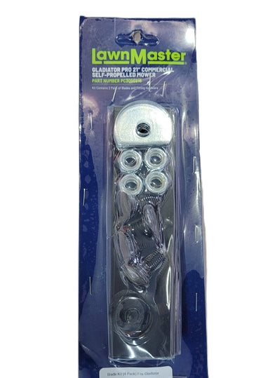 Blade & bolt set for LawnMaster Gladiator Pro 21" commercial self-propelled lawnmower
